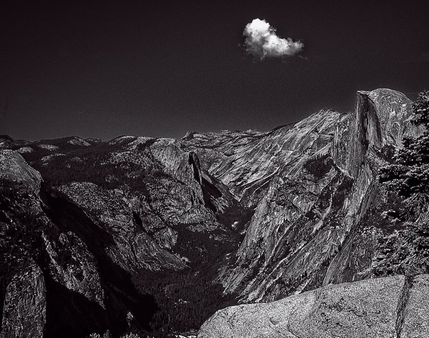 Haf Dome above Yosemite
